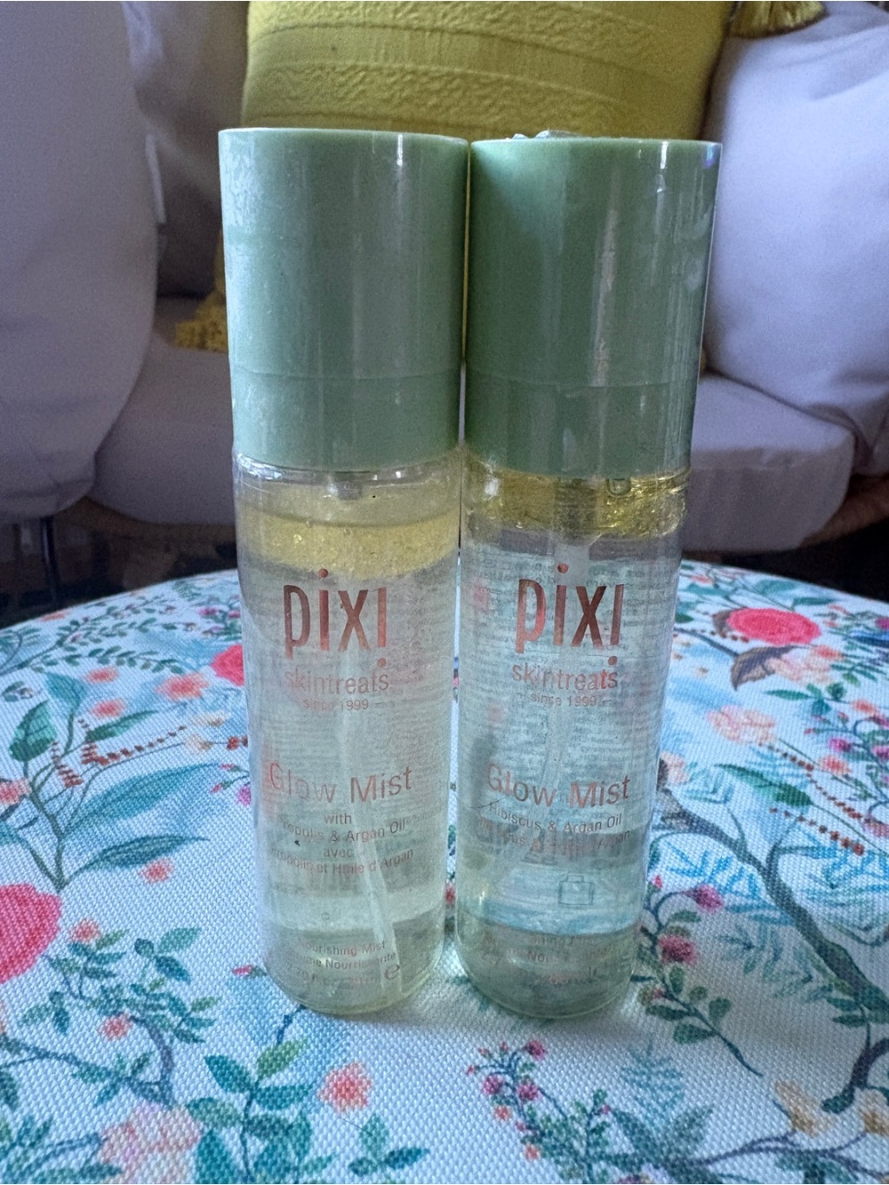 Pixi Glow Mist Hydrating Facial Mist - Green 2pk